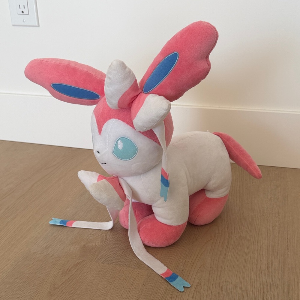 Sylveon Plush Toy - Pokémon-Inspired Stuffed Animal  “Build-A-Bear” - Picture 2 of 7